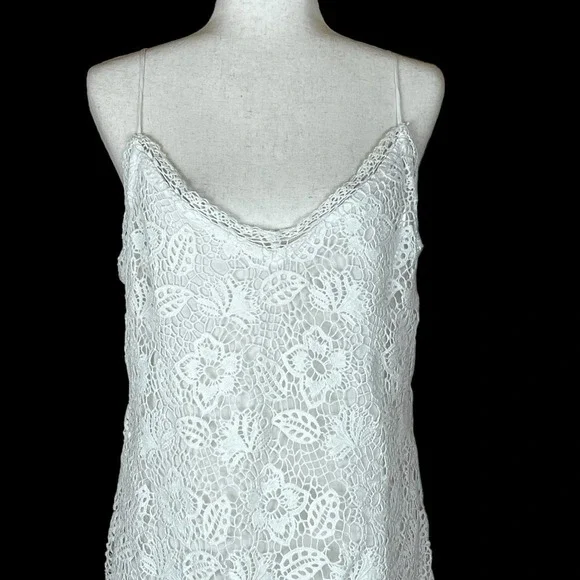 RAG & BONE ALEAH CROCHET V-NECK MINI DRESS NWT, SIZE 12